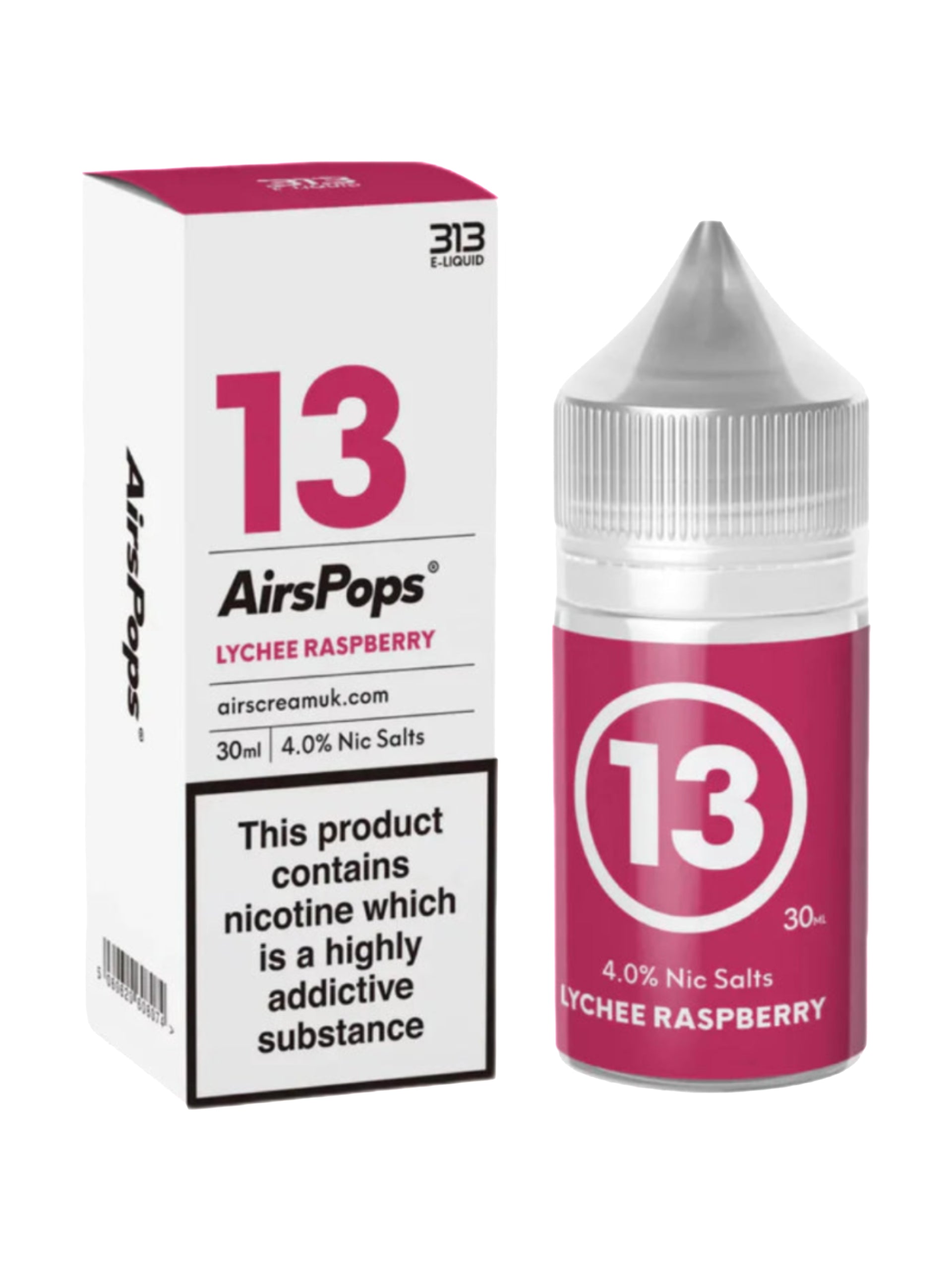 Airscream Airspops 30ml Freebase 1.9% / 4.0% Nicotine  OMG Distributors |  Your Trusted Vape Supplier