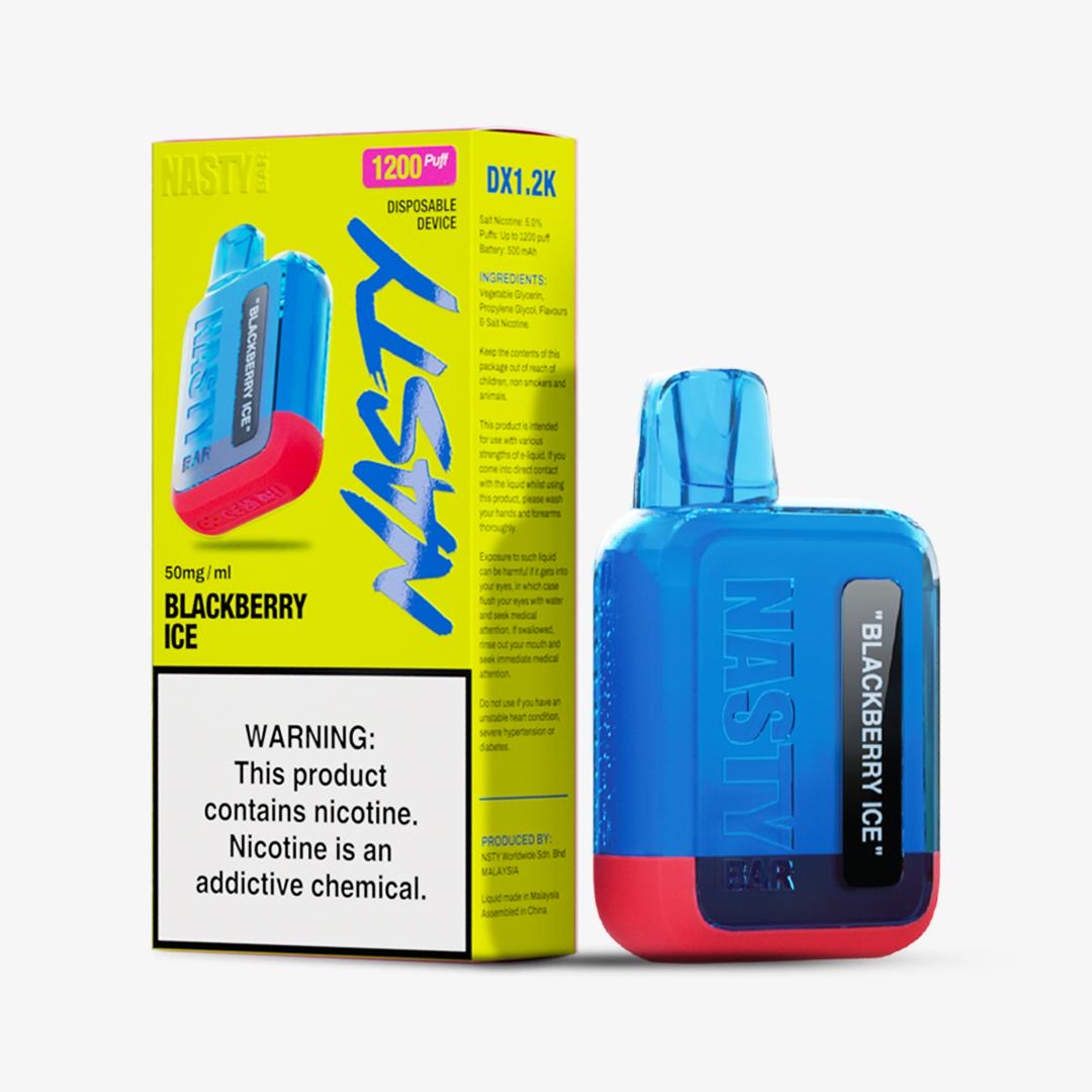Nasty Nasty DX1.2K Disposable Vape | 1,200 Puffs | 2% Nicotine | 4ml | Ultra-Compact | OMG Distributors South Africa