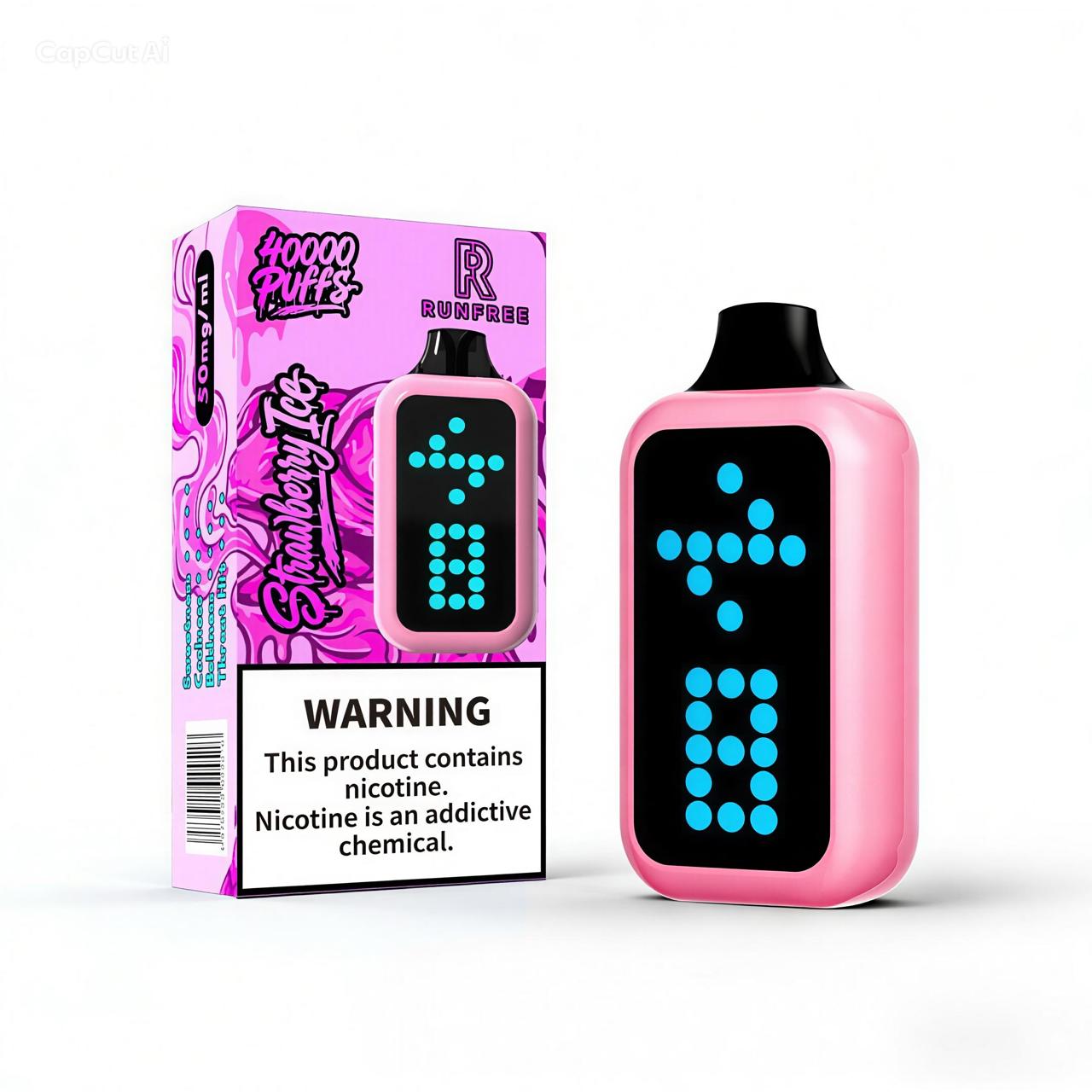 Runfree RunFree 40K Disposable Vape | 40,000 Puffs | Mesh Coil | USB-C Rechargeable | OMG Distributors South Africa