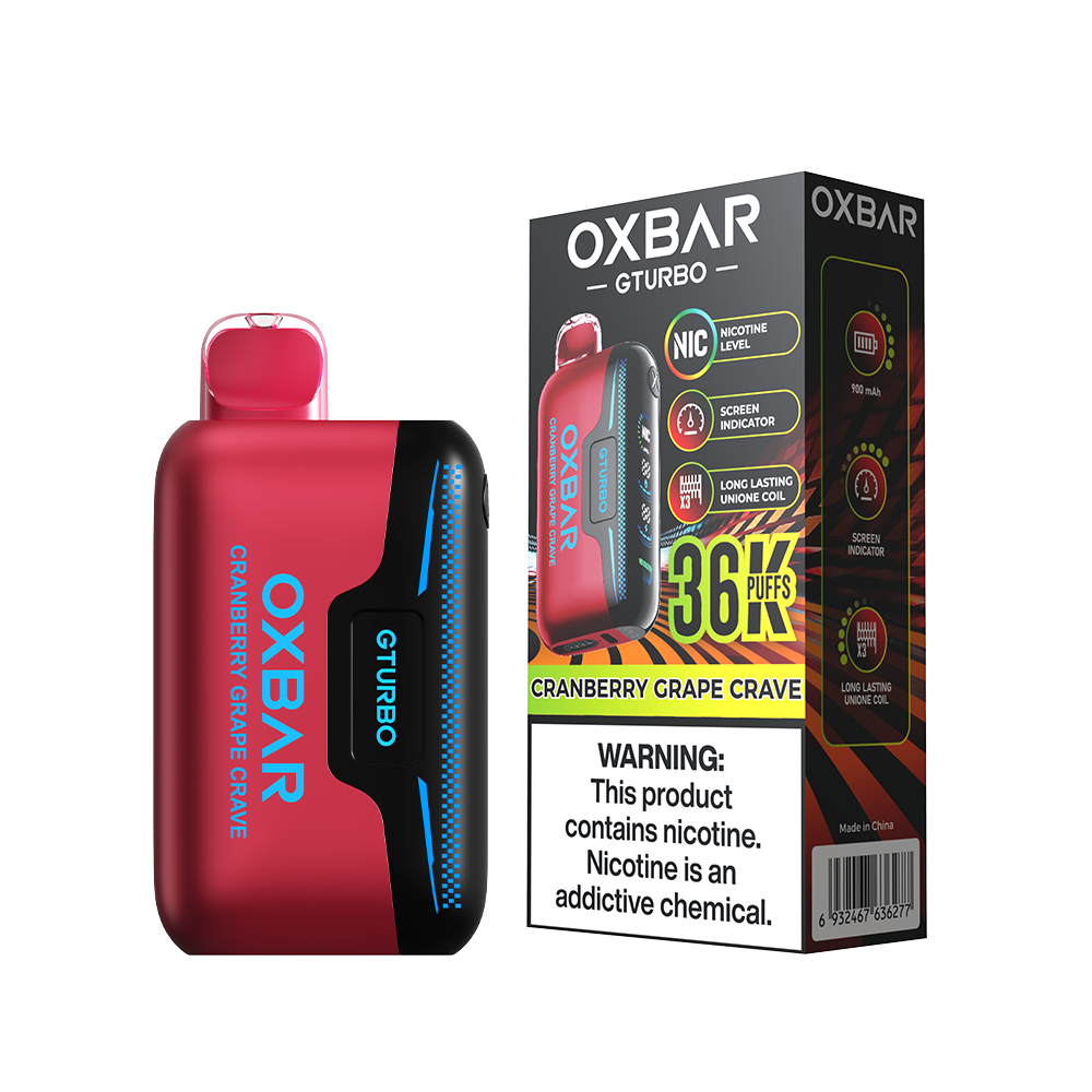 Oxbar Oxbar G Turbo 36K Disposable Vape | 36,000 Puffs | Triple Mesh Coil | ECO & Boost Mode | OMG Distributors South Africa